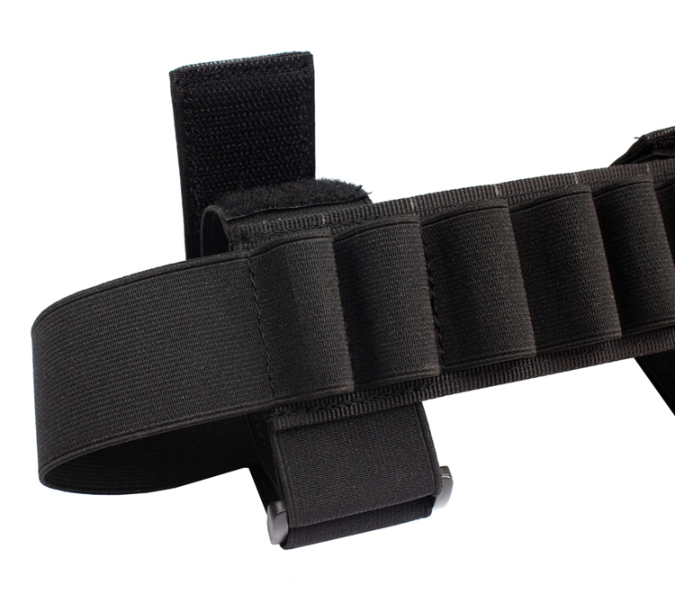 散彈托袋戶外CS用品戰(zhàn)術裝備子彈霰彈收納袋彈藥包戰(zhàn)術工具貼